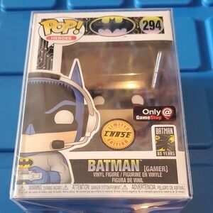 Dc Batman Gamer #294 Funko Pop Chase Limited Edition